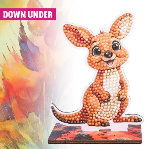 Gyémántszemes kirakó - Kenguru