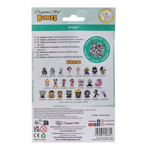 Crystal Art Gyémántszemes kirakó - Angel