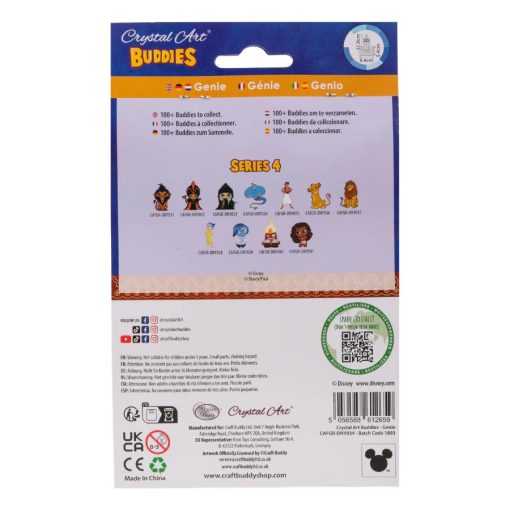 Crystal Art Gyémántszemes kirakó - Genie