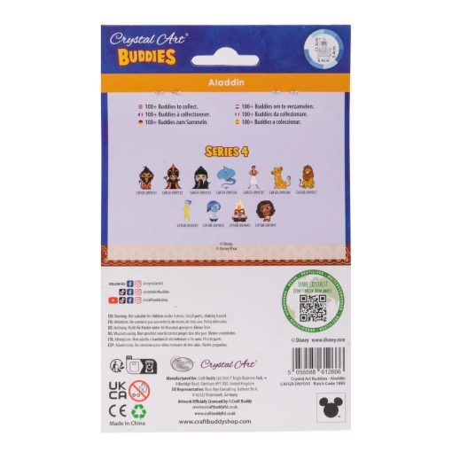 Crystal Art Gyémántszemes kirakó - Aladdin