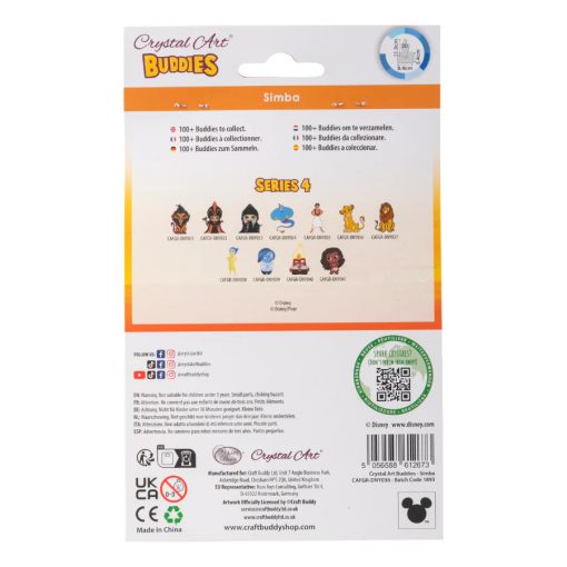 Crystal Art Gyémántszemes kirakó - Simba
