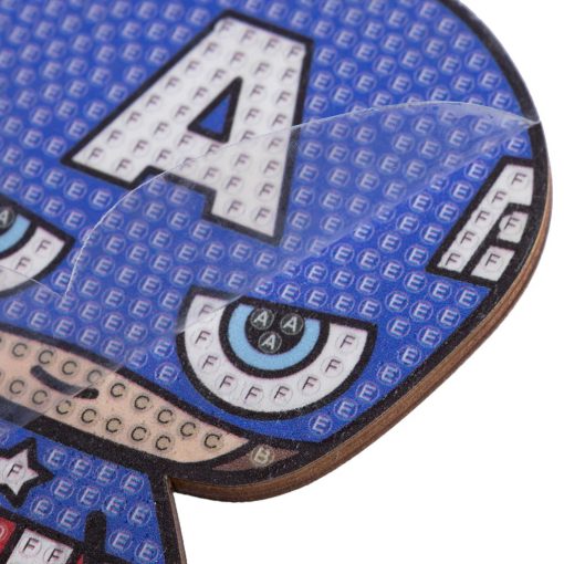 Crystal Art Gyémántszemes kirakó - Amerika kapitány