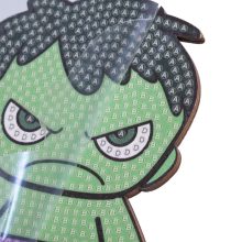 Crystal Art Gyémántszemes kirakó - Hulk