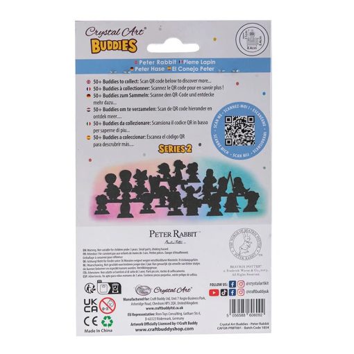 Crystal Art Gyémántszemes kirakó - Nyúl Péter