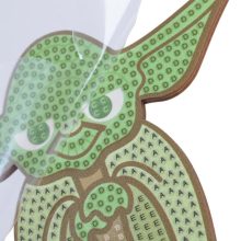 Crystal Art Gyémántszemes kirakó - Yoda