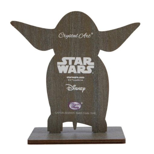 Crystal Art Gyémántszemes kirakó - Yoda