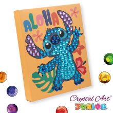 Crystal Art Gyémántszemes kirakó junior - Stitch