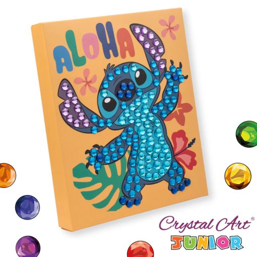 Crystal Art Gyémántszemes kirakó junior - Stitch