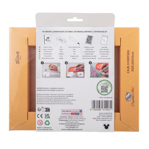 Crystal Art Gyémántszemes kirakó junior - Stitch