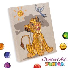 Crystal Art Gyémántszemes kirakó junior - Simba