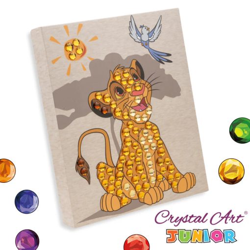 Crystal Art Gyémántszemes kirakó junior - Simba