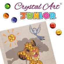 Crystal Art Gyémántszemes kirakó junior - Simba