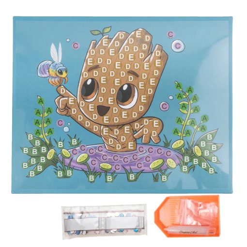 Crystal Art Gyémántszemes kirakó junior - Groot