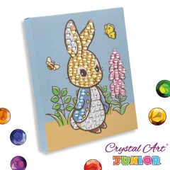 Crystal Art Gyémántszemes kirakó junior - Nyúl Péter