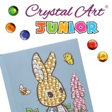 Crystal Art Gyémántszemes kirakó junior - Nyúl Péter