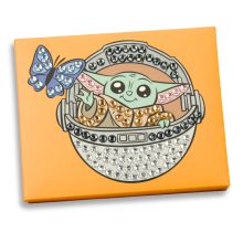 Crystal Art Gyémántszemes kirakó junior - Grogu