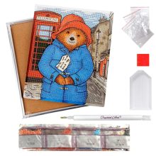 Crystal Art Gyémántszemes kirakó 21*25 cm kerettel - Paddington - Craft Buddy