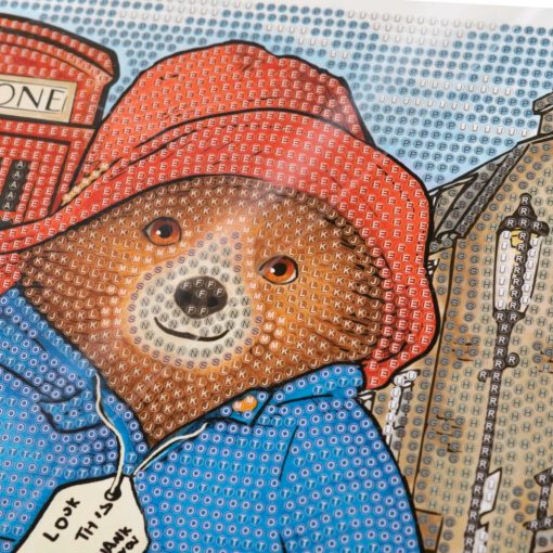 Crystal Art Gyémántszemes kirakó 21*25 cm kerettel - Paddington - Craft Buddy