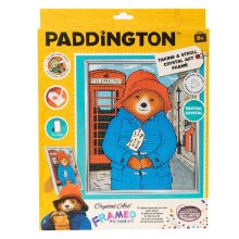 Crystal Art Gyémántszemes kirakó 21*25 cm kerettel - Paddington - Craft Buddy