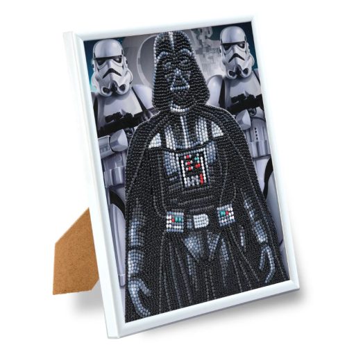Crystal Art Gyémántszemes kirakó 21*25 cm kerettel - Darth Vader és a rohamosztagosok - Craft Buddy