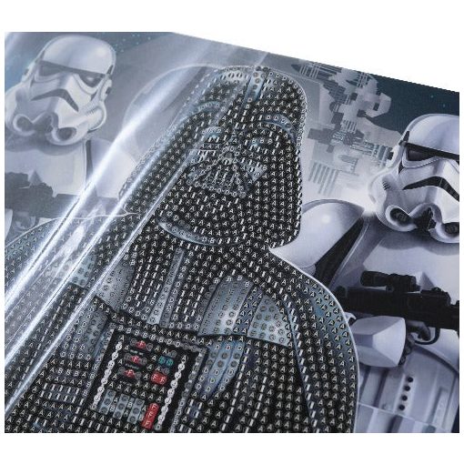 Crystal Art Gyémántszemes kirakó 21*25 cm kerettel - Darth Vader és a rohamosztagosok - Craft Buddy
