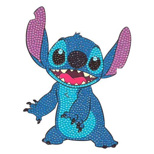 Crystal Art Gyémántszemes kirakó A5 matrica - Stitch