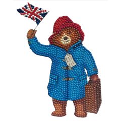 Crystal Art Gyémántszemes kirakó A5 matrica - Paddington