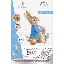 Crystal Art Gyémántszemes kirakó A5 matrica - Nyúl Péter