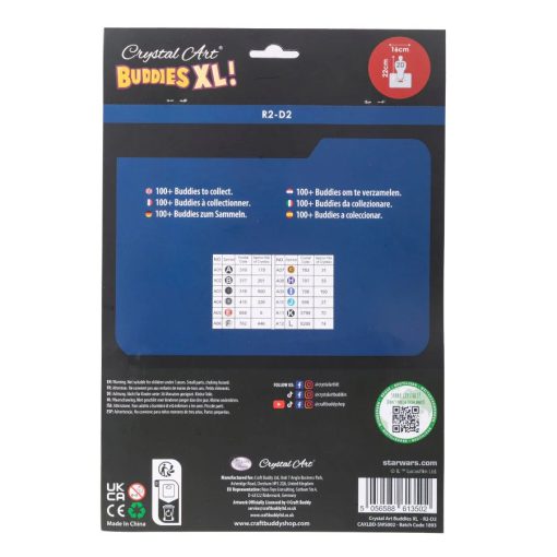 Crystal Art Gyémántszemes kirakó XL - R2-D2