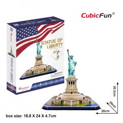   3D puzzle: Szabadságszobor (USA) CubicFun 3D híres épület makett