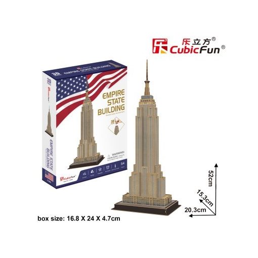 Cubic Fun 3D Puzzle Empire State Building New York USA Mittel Cubic Fun 3D Puzzle Empire State Building New York USA Mittel