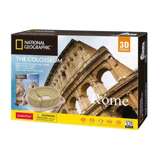 3D puzzle the Colosseum Rome 3d puzzle cubicfun