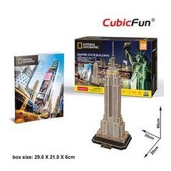 3D-pussel Eiffeltornet Cubic Fun C-serien : : Leksaker