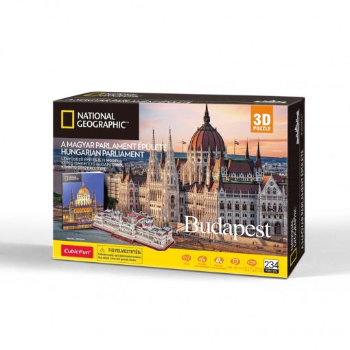3D puzzle: Magyar Parlament épülete -DOBOZSÉRÜLT