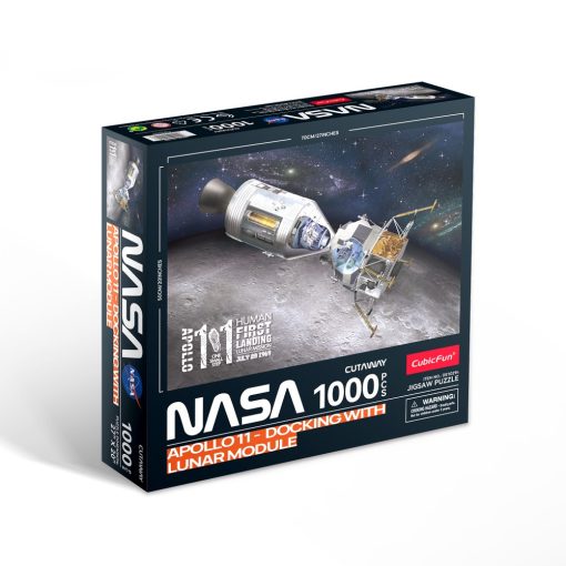 2D puzzle: Apollo 11 holdmodul - CubicFun
