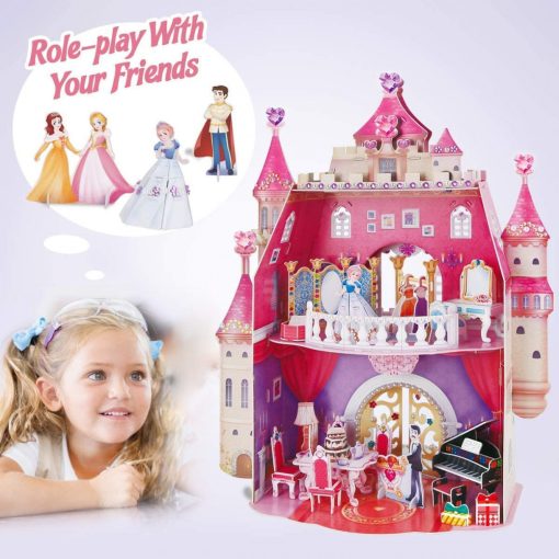 3D puzzle: Princess Birthday party - Cubic Fun - 3d puzzle c