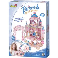 3D puzzle: Princess Secret Garden - Cubic Fun