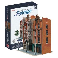   3D puzzle: Auction House & Stores (UK) CubicFun 3d híres épület makettek