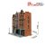   3D puzzle: Auction House & Stores (UK) CubicFun 3d híres épület makettek