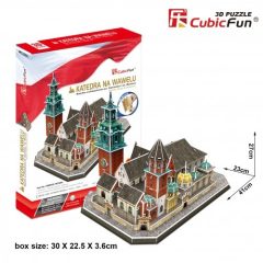   3D puzzle: Waweli székesegyház CubicFun 3D híres épület makettek