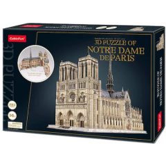    3D profi puzzle: Notre Dame de Paris CubicFun 3D épület makettek