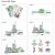 3D puzzle: CityLine Bavaria CubicFun
