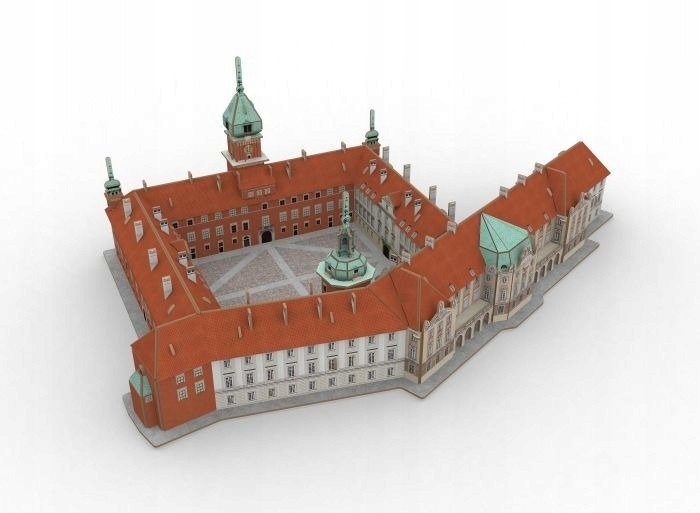 Cubic Fun 3D Puzzle Krolewski Königsschloss Warschau Polen Groß 