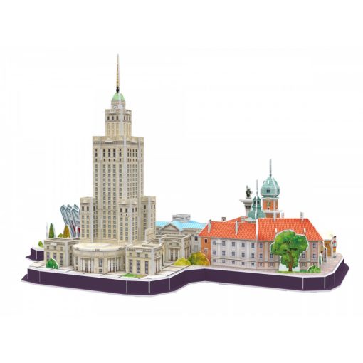 Cubic Fun 3D Puzzle Stadtansicht City Line Warschau Polen 