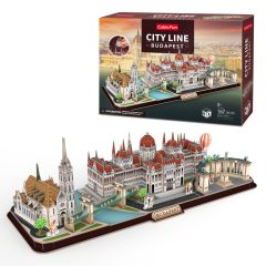 3D puzzle: CityLine Budapest