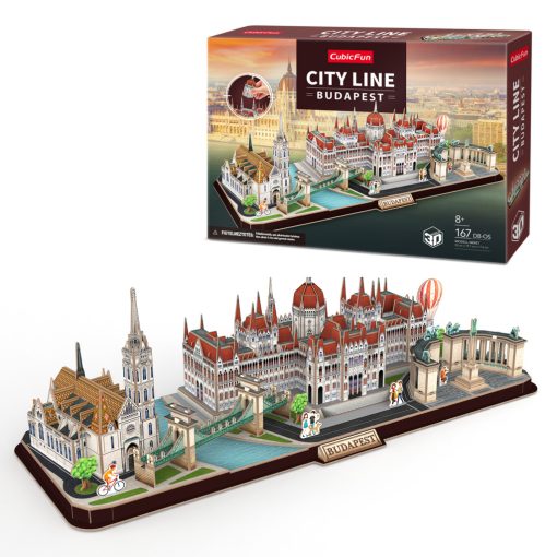 3D puzzle: CityLine Budapest