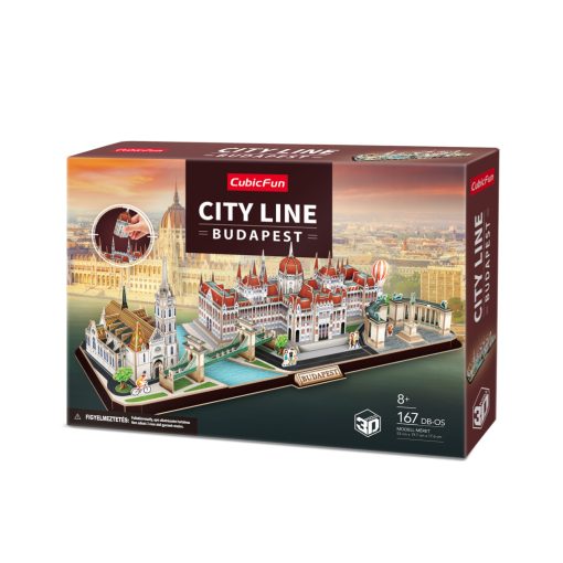 3D puzzle: CityLine Budapest