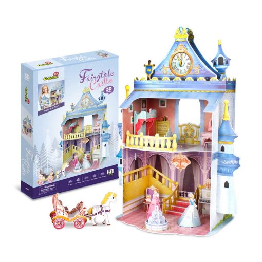 3D puzzle: Fairytale Castle CubicFun 3D building models