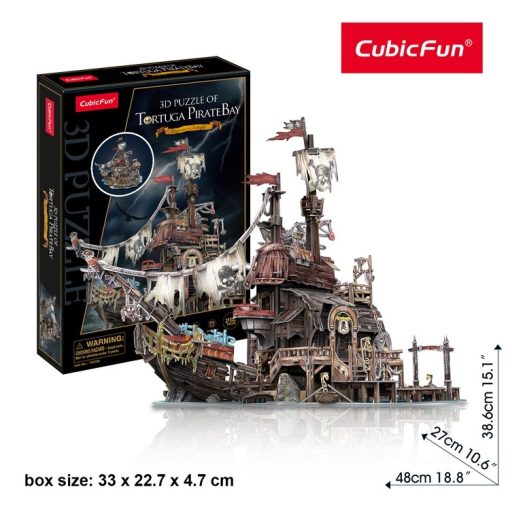 3D puzzle: Pirates Ship CubicFun
