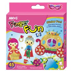   Amos fóliás, matricás képkészítő készlet - party a kastélyban